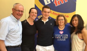 Our leaders on the Late Lunch with Gerry Kelly on LMFM